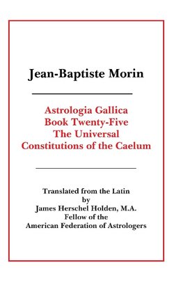 Astrologia Gallica Book 25