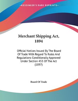 Merchant Shipping Act, 1894