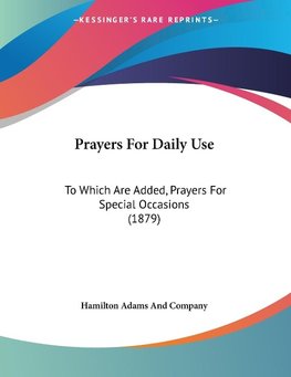 Prayers For Daily Use