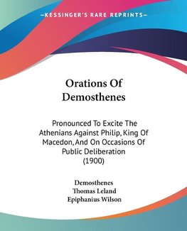 Orations Of Demosthenes