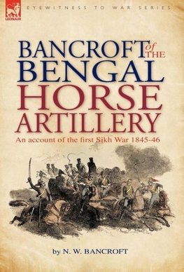 Bancroft of the Bengal Horse Artillery