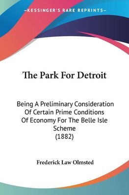 The Park For Detroit