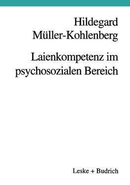 Laienkompetenz im psychosozialen Bereich