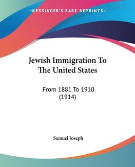 Jewish Immigration To The United States