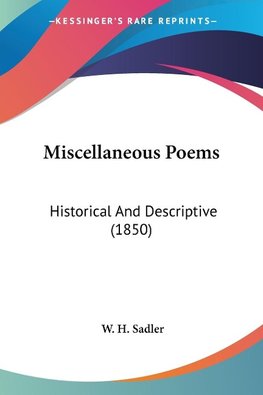 Miscellaneous Poems