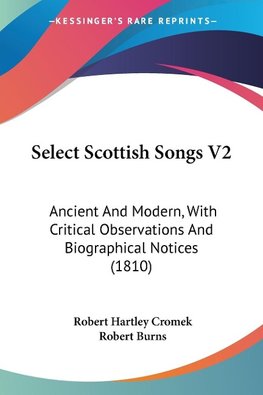 Select Scottish Songs V2