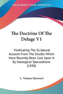 The Doctrine Of The Deluge V1