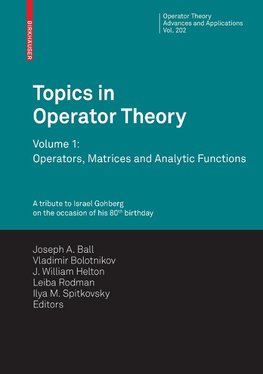 Topics in Operator Theory Volume 1