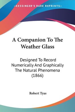 A Companion To The Weather Glass