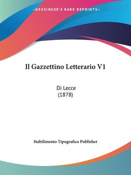 Il Gazzettino Letterario V1