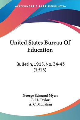 United States Bureau Of Education