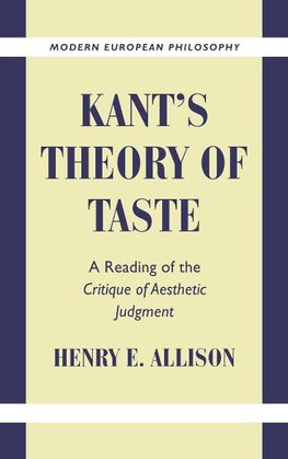 Kant's Theory of Taste