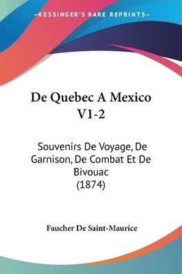 De Quebec A Mexico V1-2