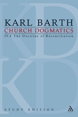 Church Dogmatics Study Edition 30