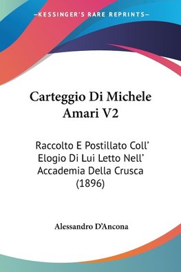 Carteggio Di Michele Amari V2