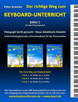 Der richtige Weg zum Keyboard-Unterricht - Band 1