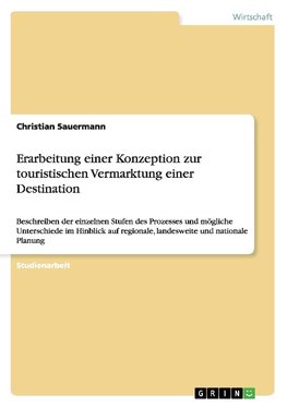 Erarbeitung einer Konzeption zur touristischen Vermarktung einer Destination