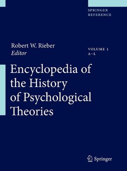 Encyclopedia of the History of Psychological Theories. 2 Bände