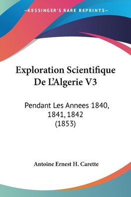 Exploration Scientifique De L'Algerie V3