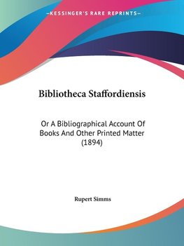 Bibliotheca Staffordiensis