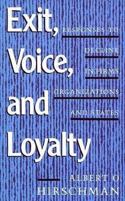 Exit, Voice and Loyalty