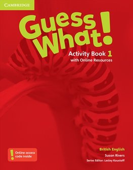 Guess What! Level 1 Activity Book with Online Resources British English